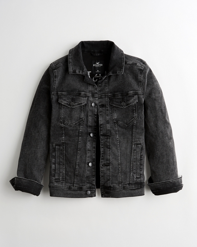 hollister mens coats