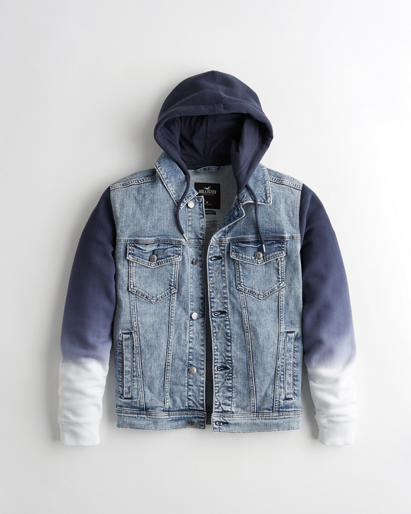 hollister jacket with hood