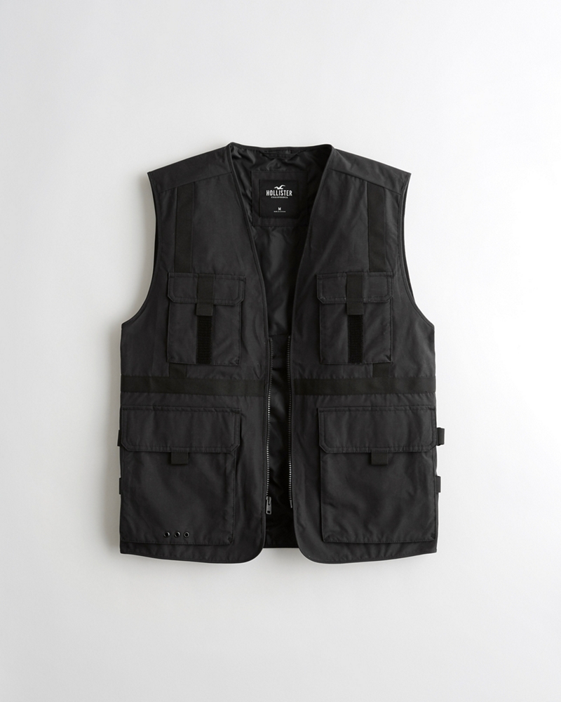 hollister utility vest