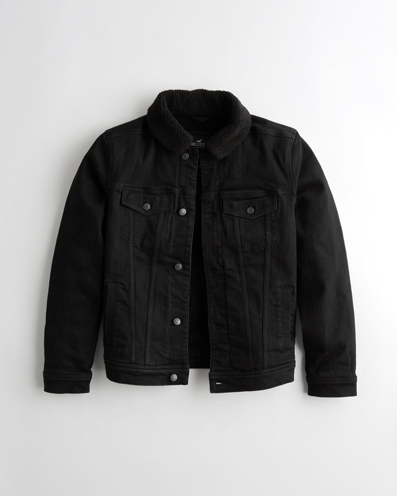 hollister trucker jacket