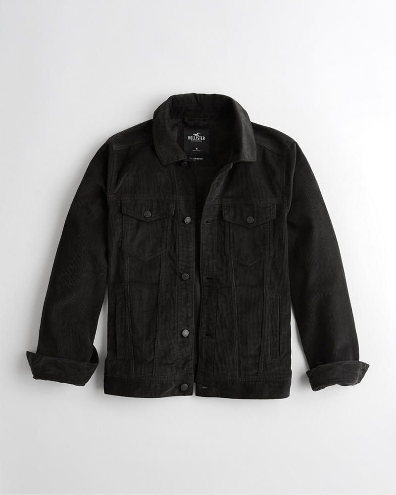 hollister black jacket
