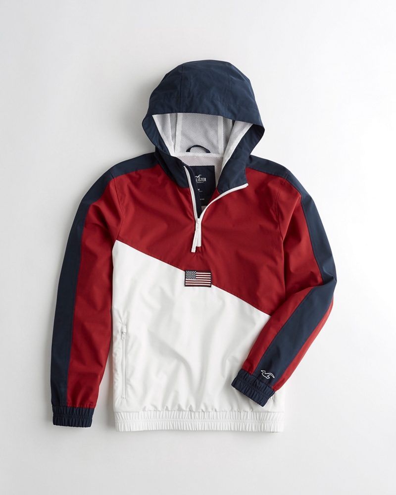 hollister epic flex windbreaker