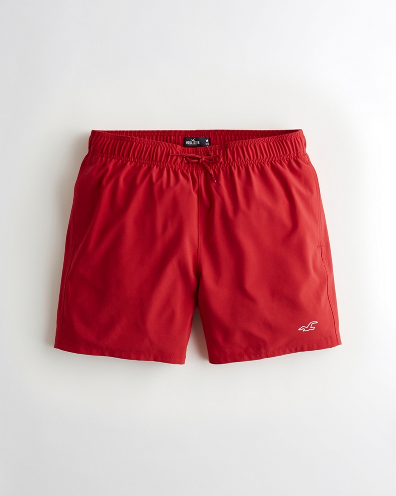 hollister mens swim trunks