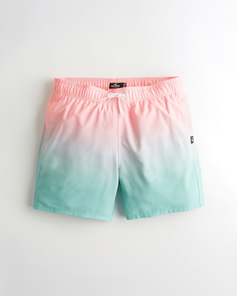 hollister mens swim trunks