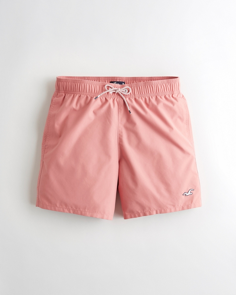 hollister guard fit swim trunks