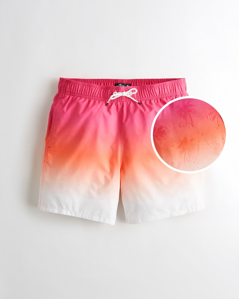 hollister guard fit swim trunks