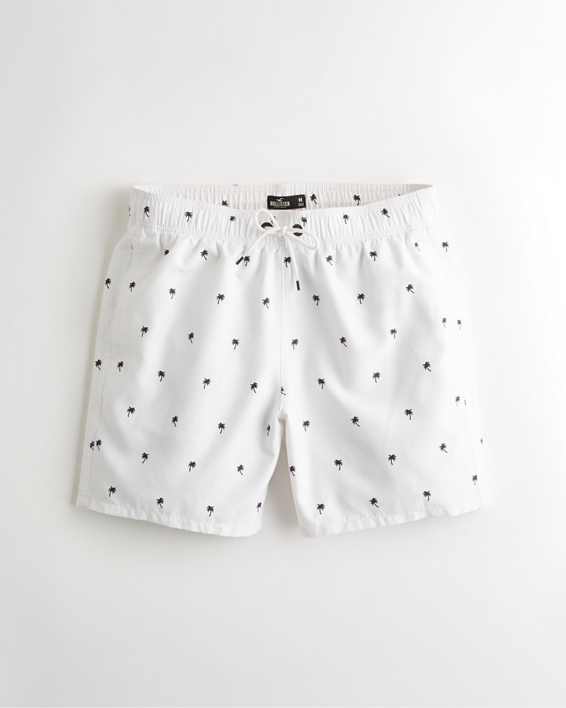 hollister guard fit swim trunks