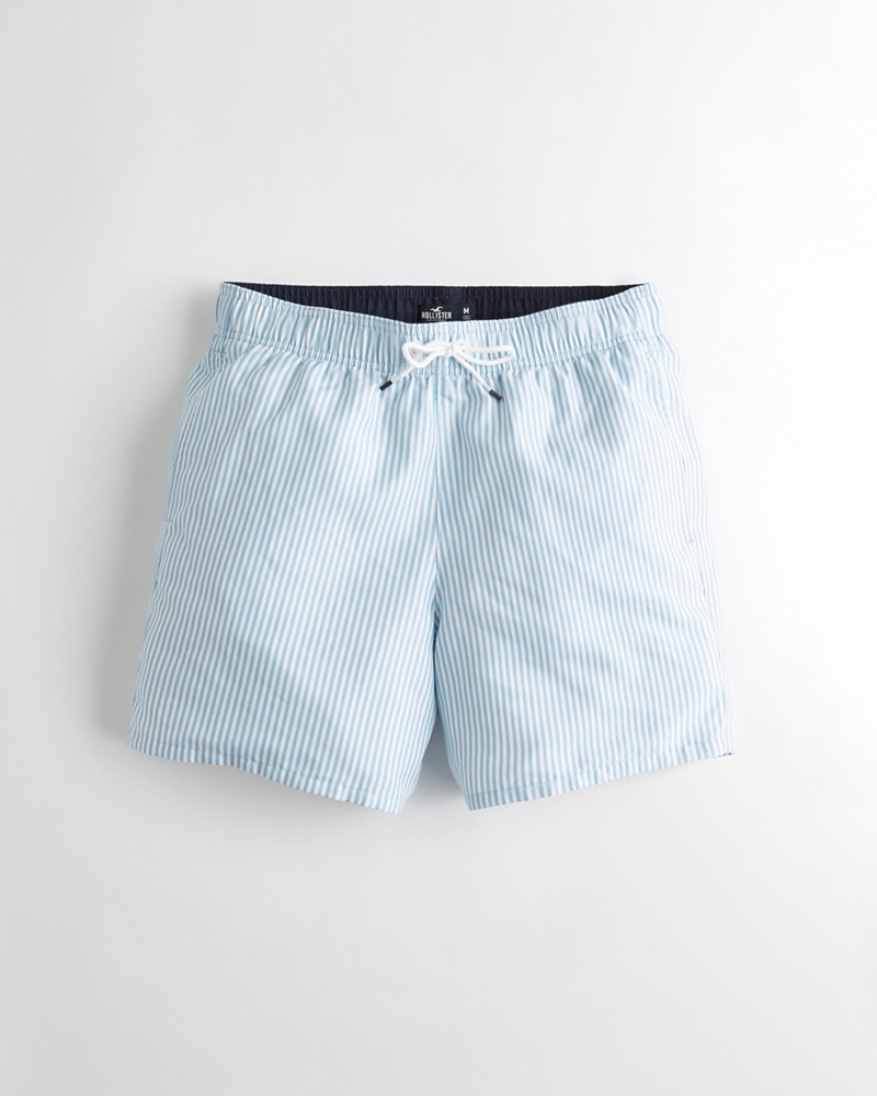 hollister guard fit swim trunks