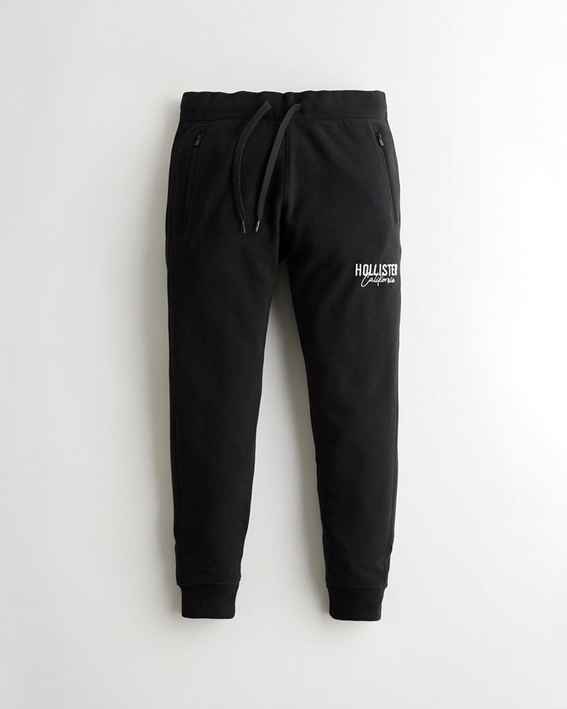 hollister mens skinny joggers