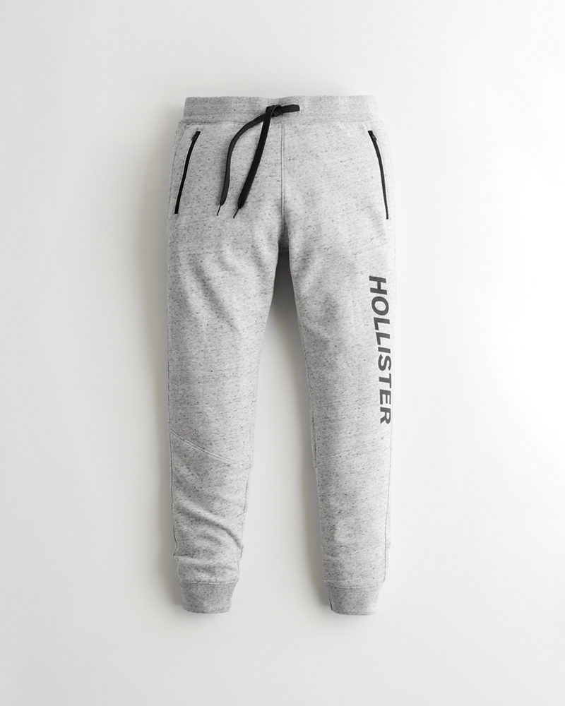 hollister mens jogger sweatpants