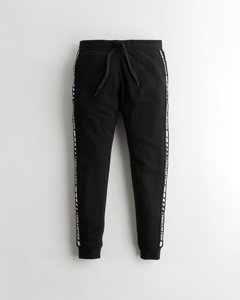 white hollister sweatpants