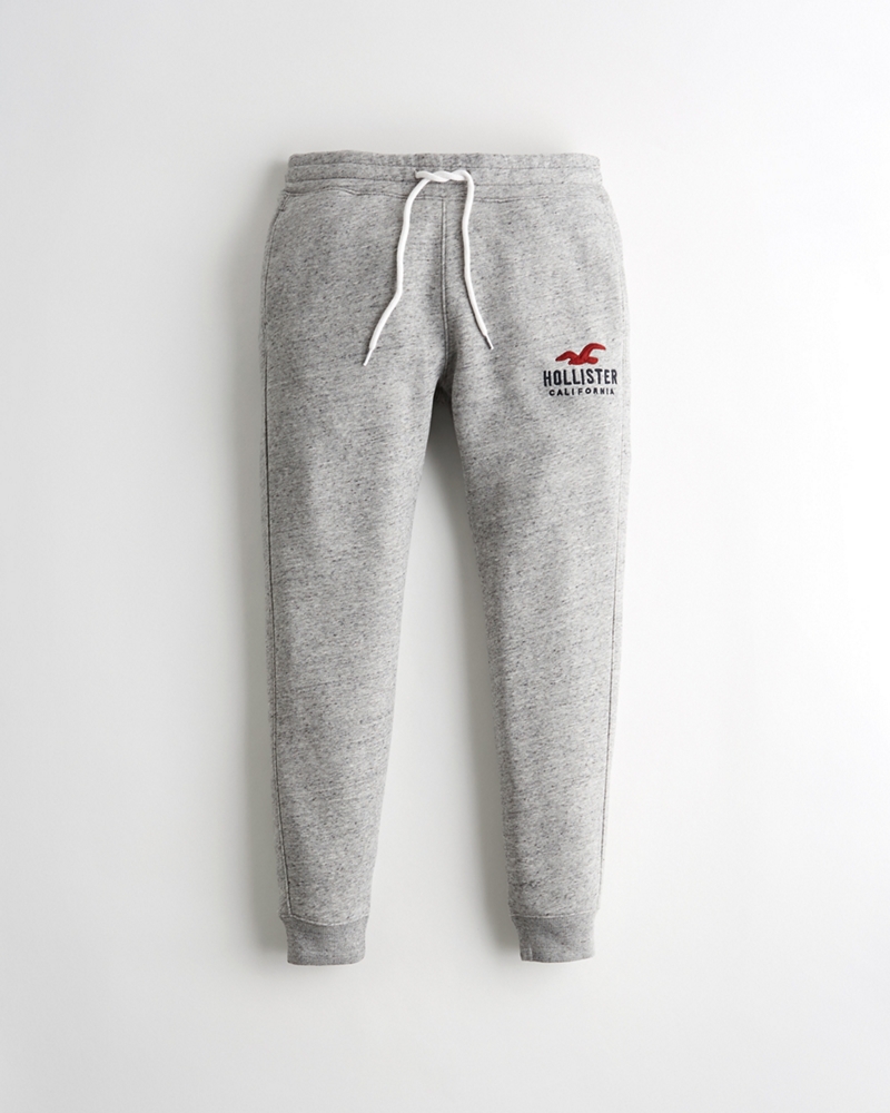 skinny fleece jogger pants hollister