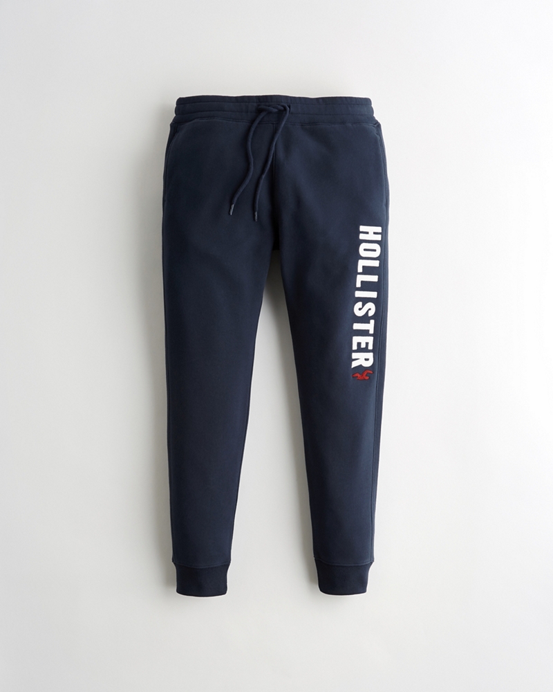 hollister fleece jogger pants