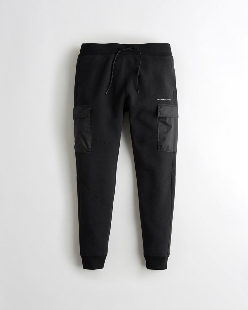 hollister utility joggers