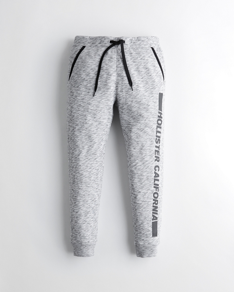 hollister fleece joggers