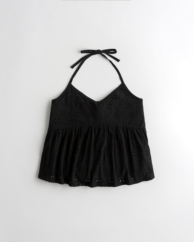 hollister babydoll top