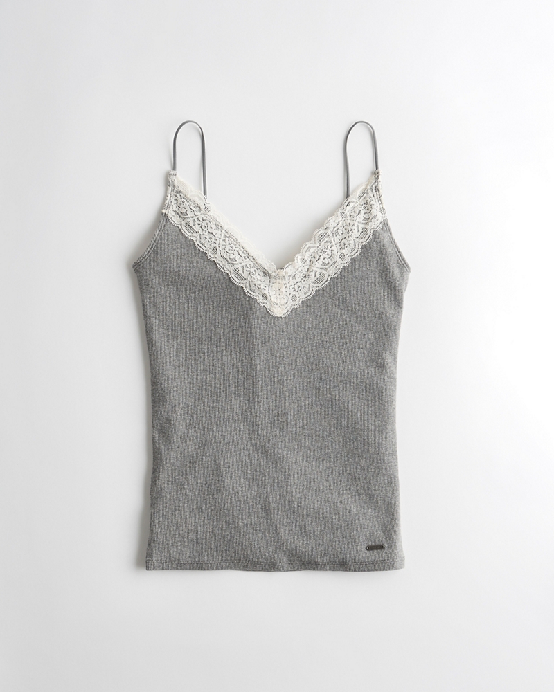 hollister lace cami