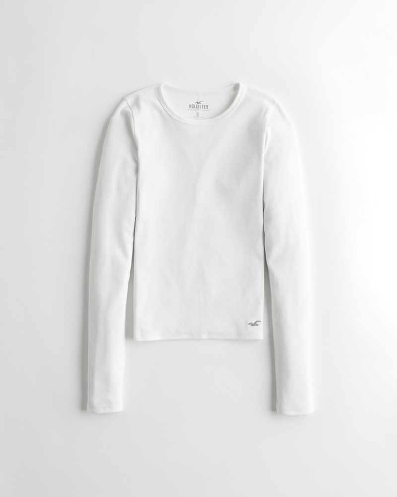 layered hollister t shirt