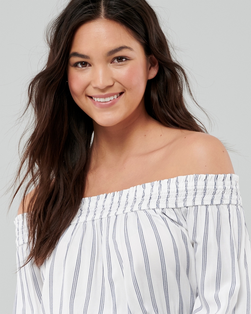 off the shoulder tops hollister