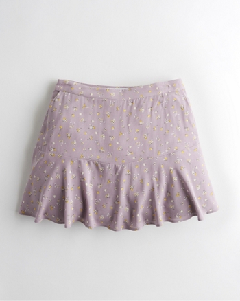 Girls Ultra High-Rise Ruffle Skort | Girls Clearance | HollisterCo.com