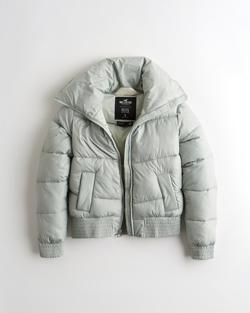 hollister long coat