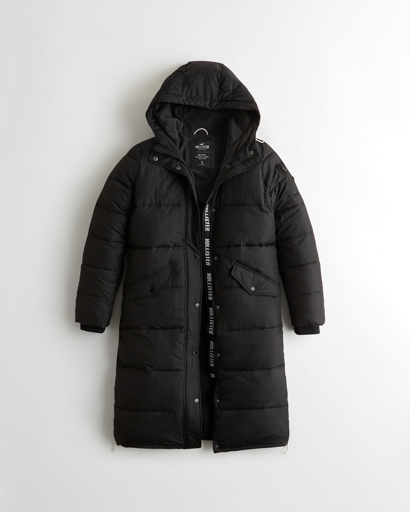 longline puffer parka hollister