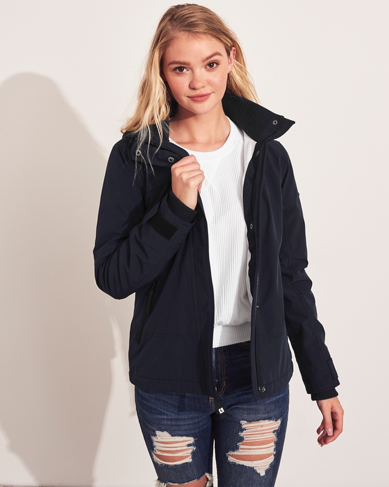 hollister girl windbreaker