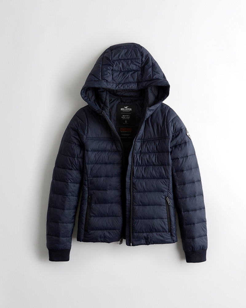 hollister bubble jackets