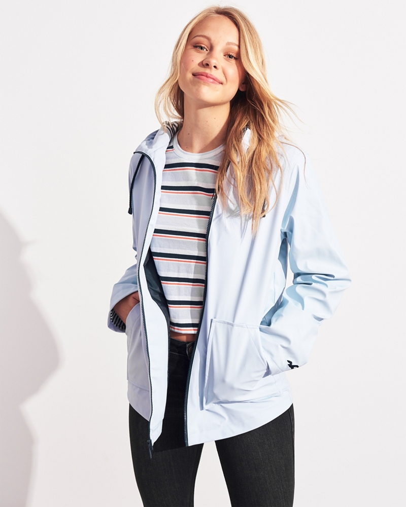 hollister raincoat