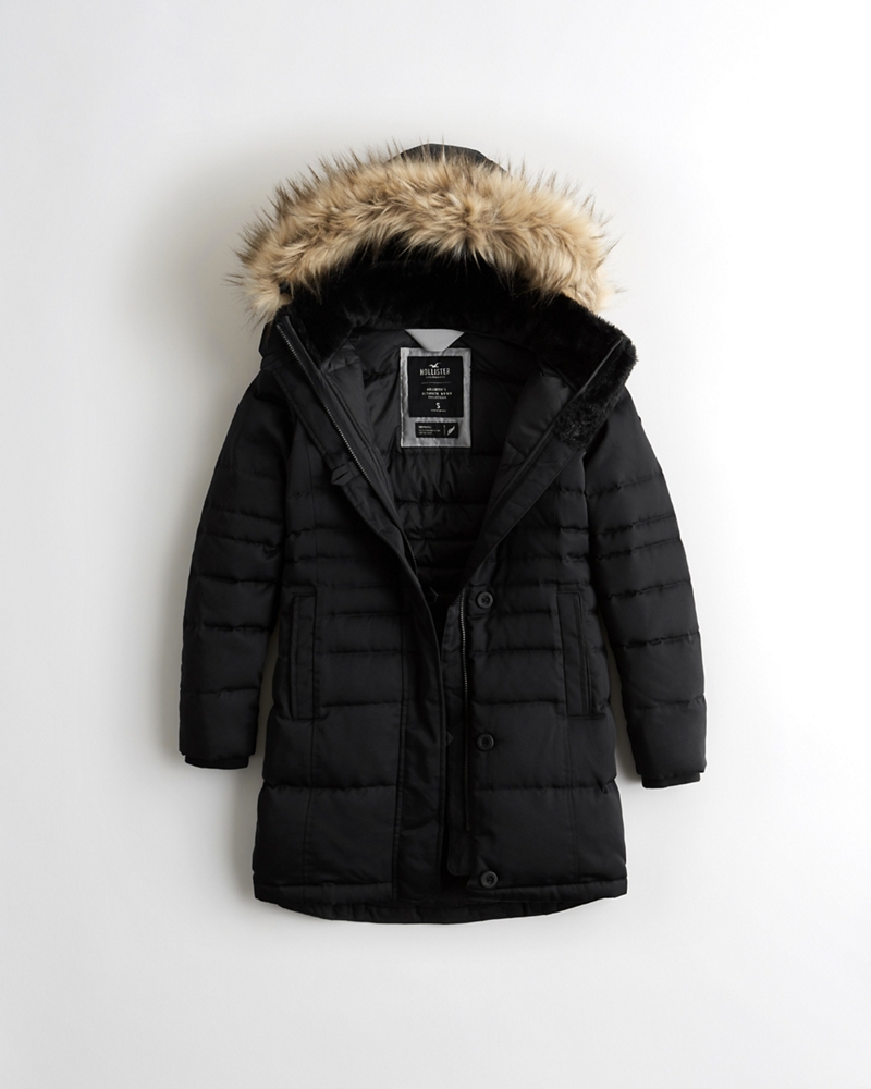 puffer hood hollister