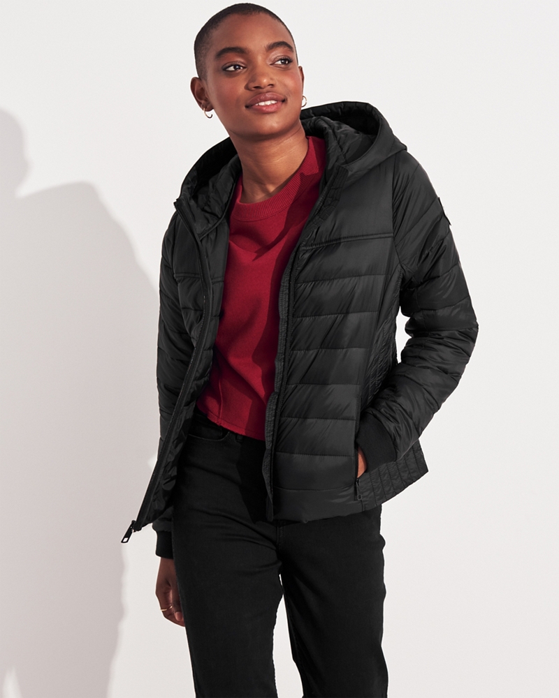 hollister bubble jacket