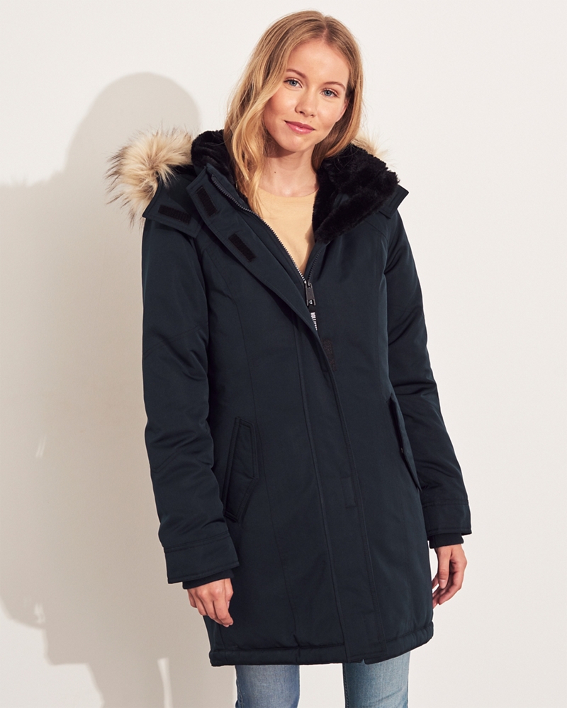 cozy lined parka hollister