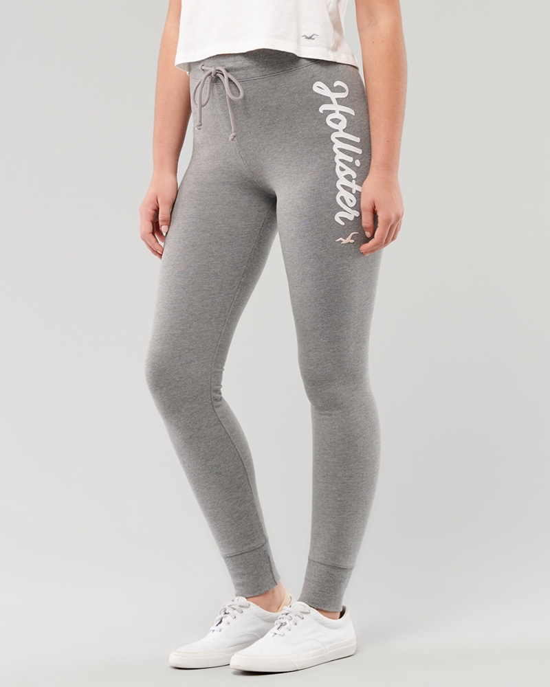 grey hollister leggings