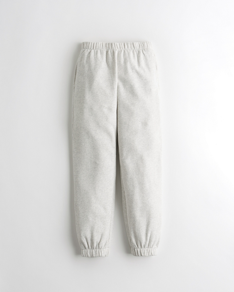 hollister white sweatpants