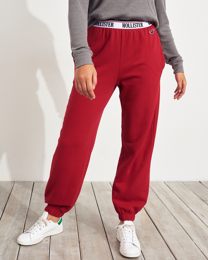 high rise boyfriend sweatpants