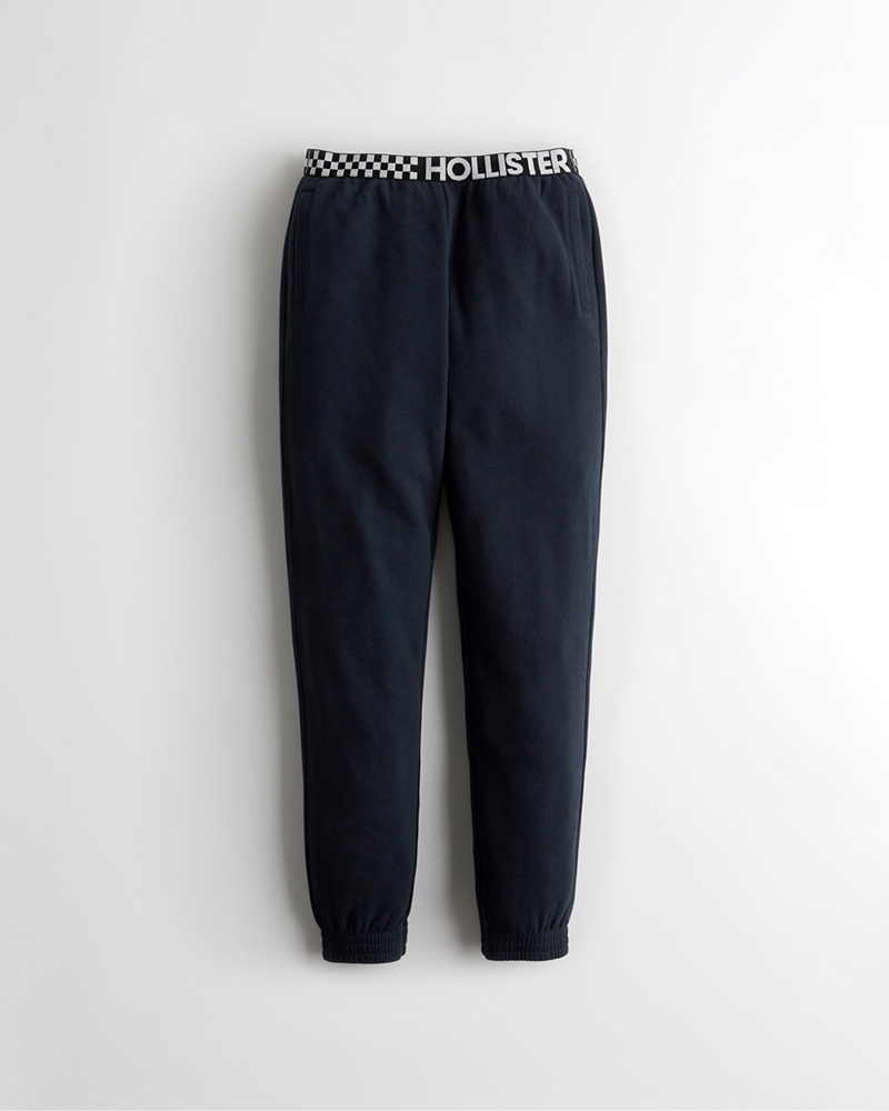 hollister high waisted joggers