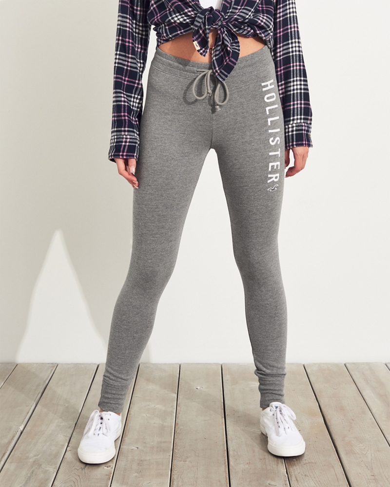 ultra high rise fleece leggings hollister