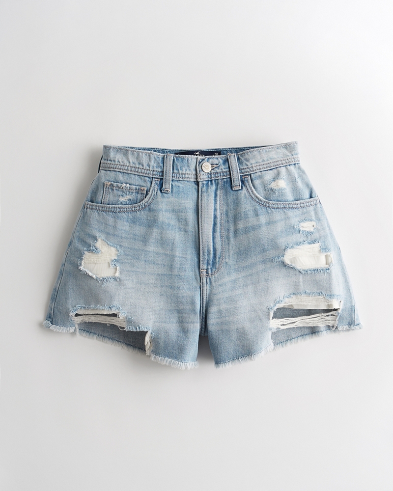 river island denim shorts