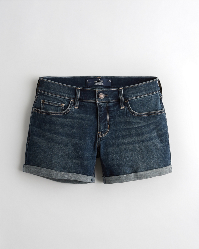 hollister short shorts low rise