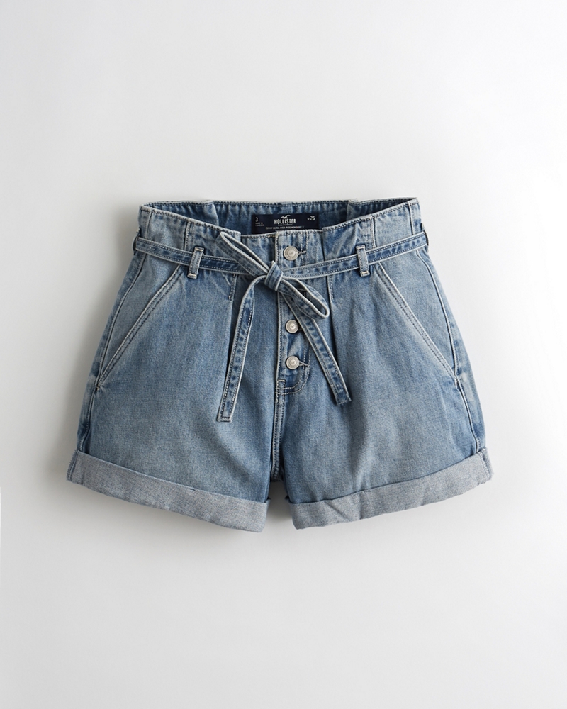 hollister sherpa shorts