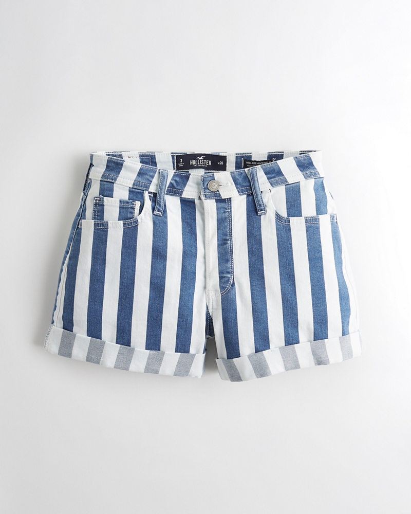 hollister mom jean shorts