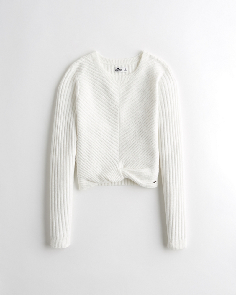 hollister ribbed cardigan