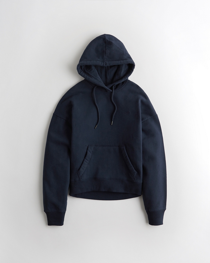 navy hollister hoodie