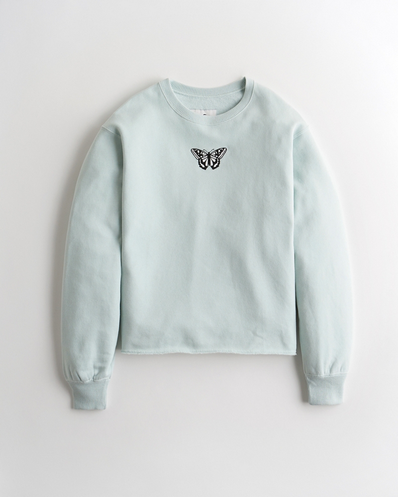 hollister crew neck sweatshirt