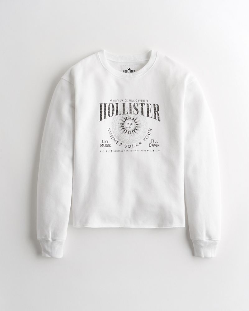 hollister sweater white