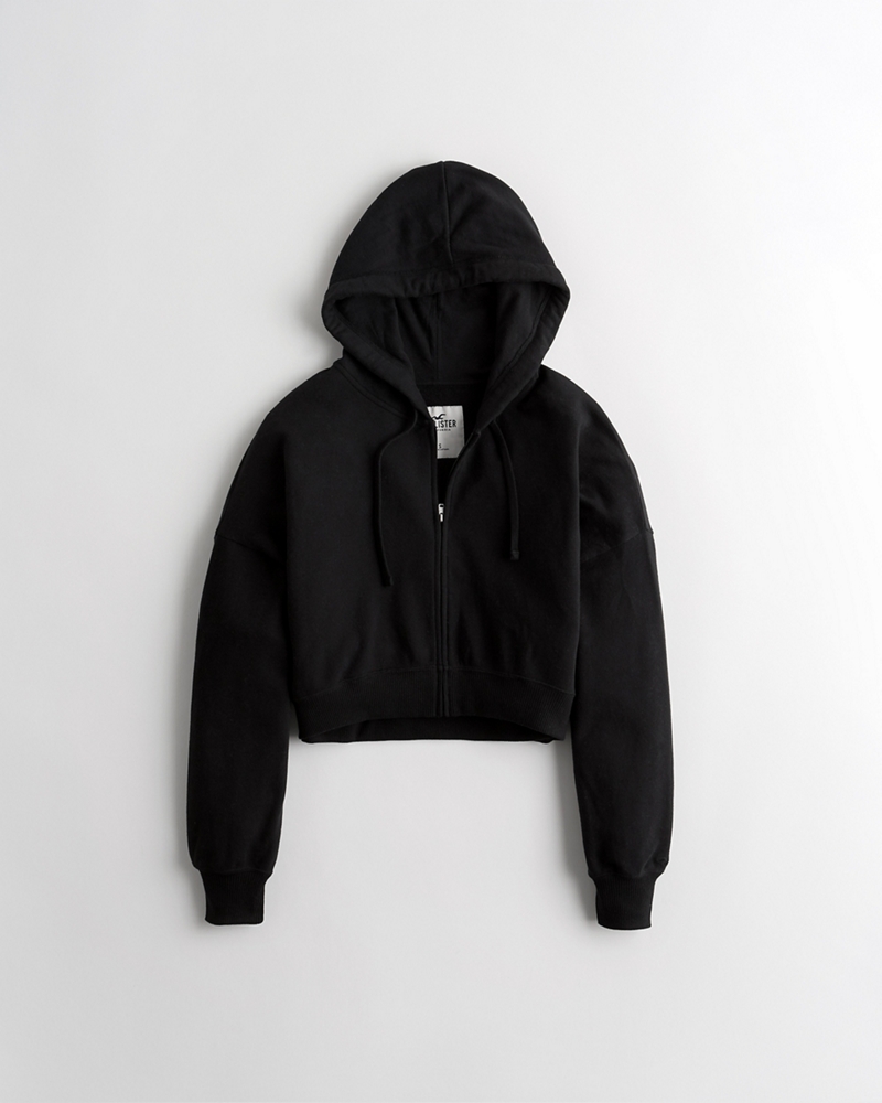 hollister thick hoodie