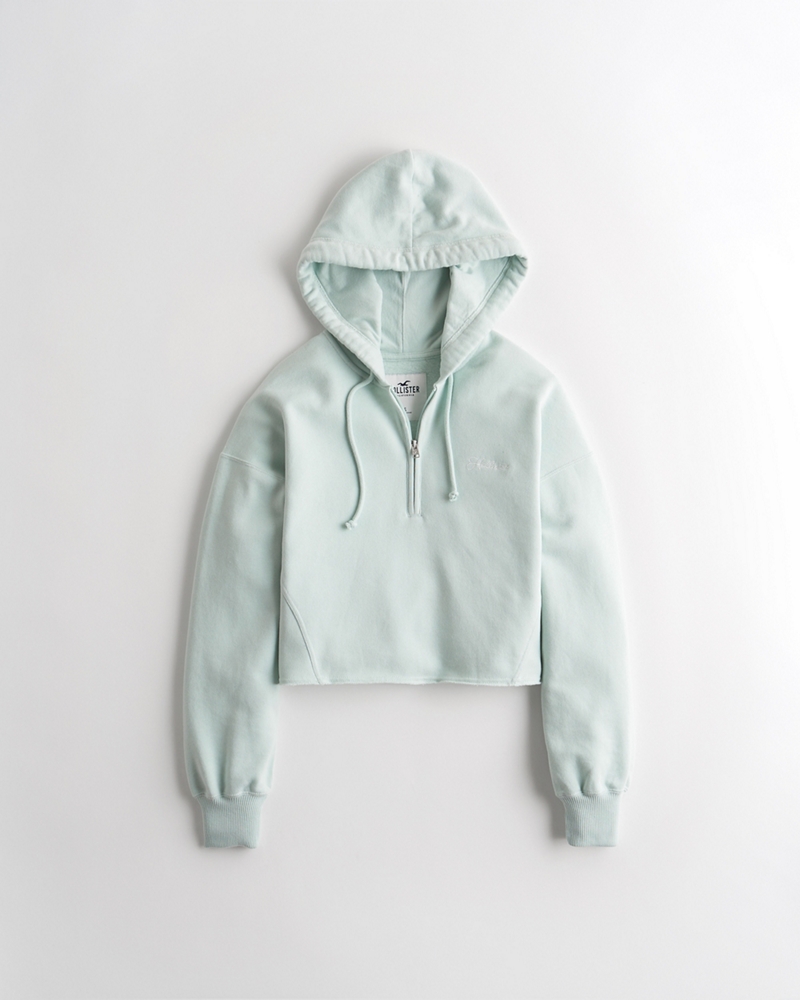 half color hoodie