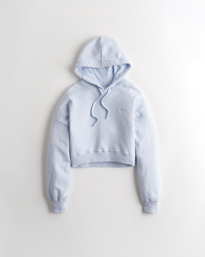 blue hoodie hollister