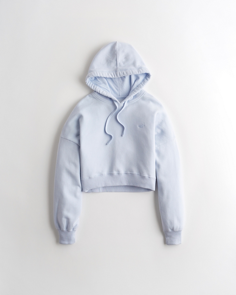 hollister blue hoodie