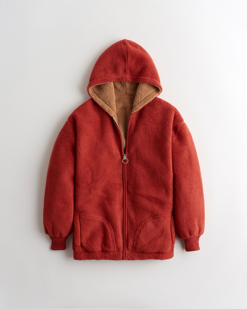 gilly hicks sherpa hoodie